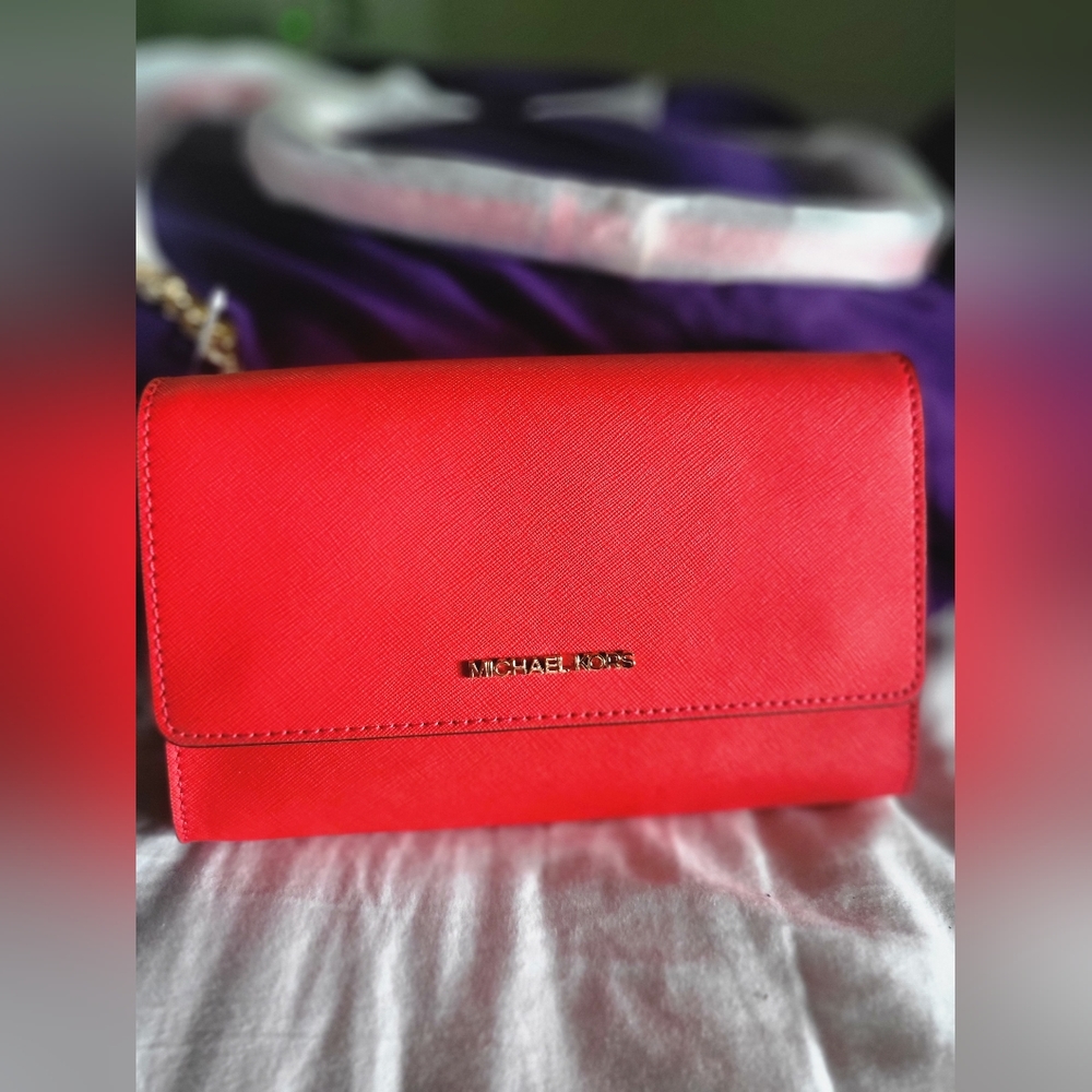 Michael Kors Grapefruit Jet Set Travel Bag
